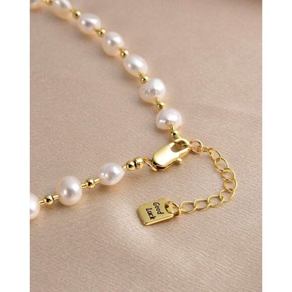 Sophisticated  Cultured Pearl Necklace - Picture 3 of 4